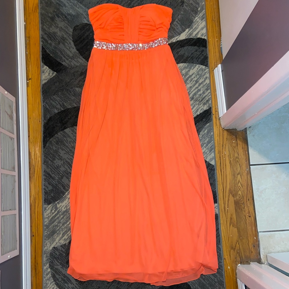 Strapless fancy dress